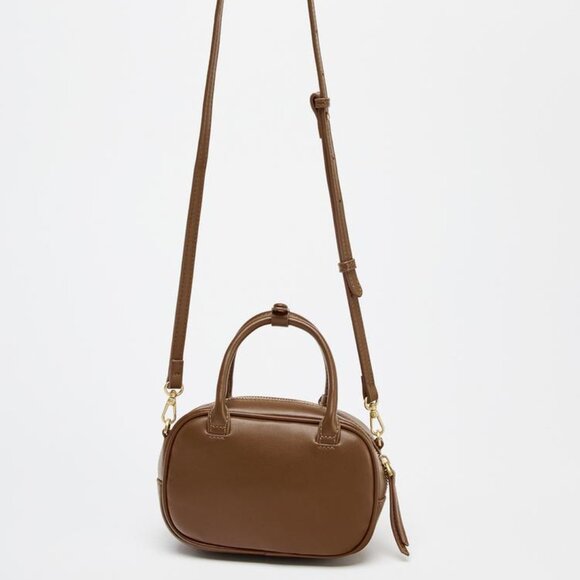 Zara Viral (Miu Miu Inspired) MINI TOPSTITCHED BAG - Picture 5 of 7